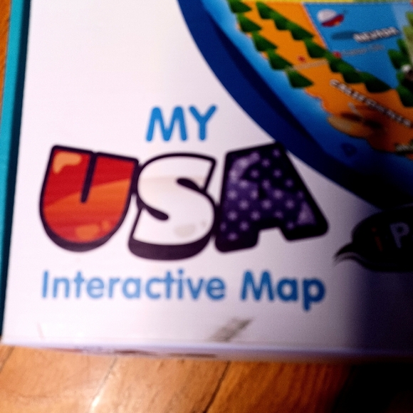 USA interactive Map learning toy for kids. - Picture 2 of 10